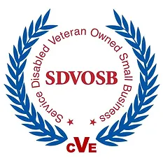Service Disabled Veteran Owned Small Business Certified.